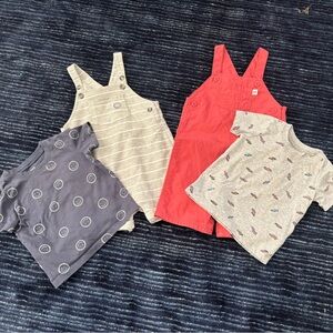 Carters Overall Sets 24m
